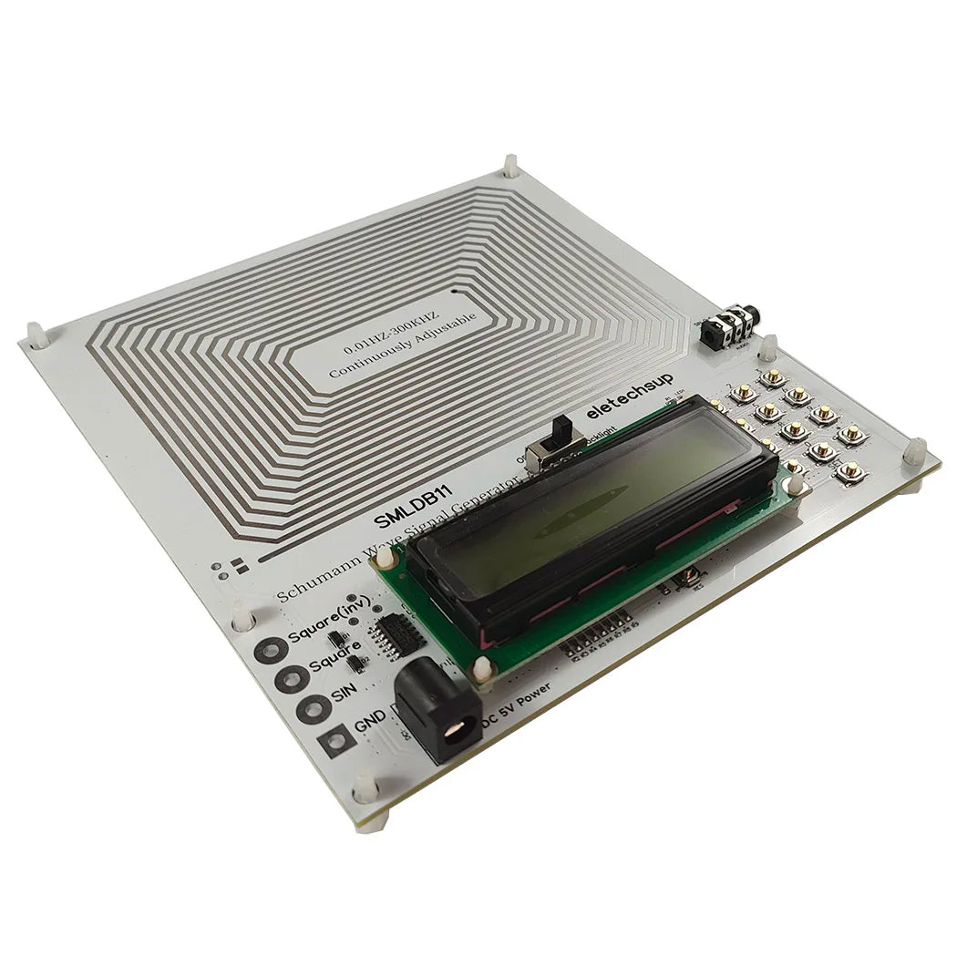 SMLDB11 7.83Hz PRO Version 0.01Hz~300KHz Continuously Adjustable Schumann Resonance Pulse Square Wave Generator Esolfeggio Frequencies