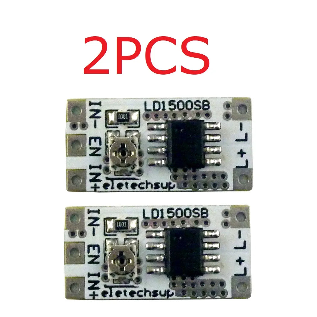 LD1500SB Adjustable 28-1500mA Output Current High Brightness LED Constant Current Driver Board for Flashlight Headlights Emergency Lights