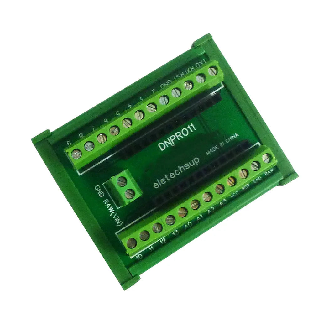ABD1A01 DNMEGA1 DN31C01 DNPRO11 DIN Rail Mount Screw Terminal Block Adapter Module For Arduino UNO/MEGA2560/NANO/Pro mini Board