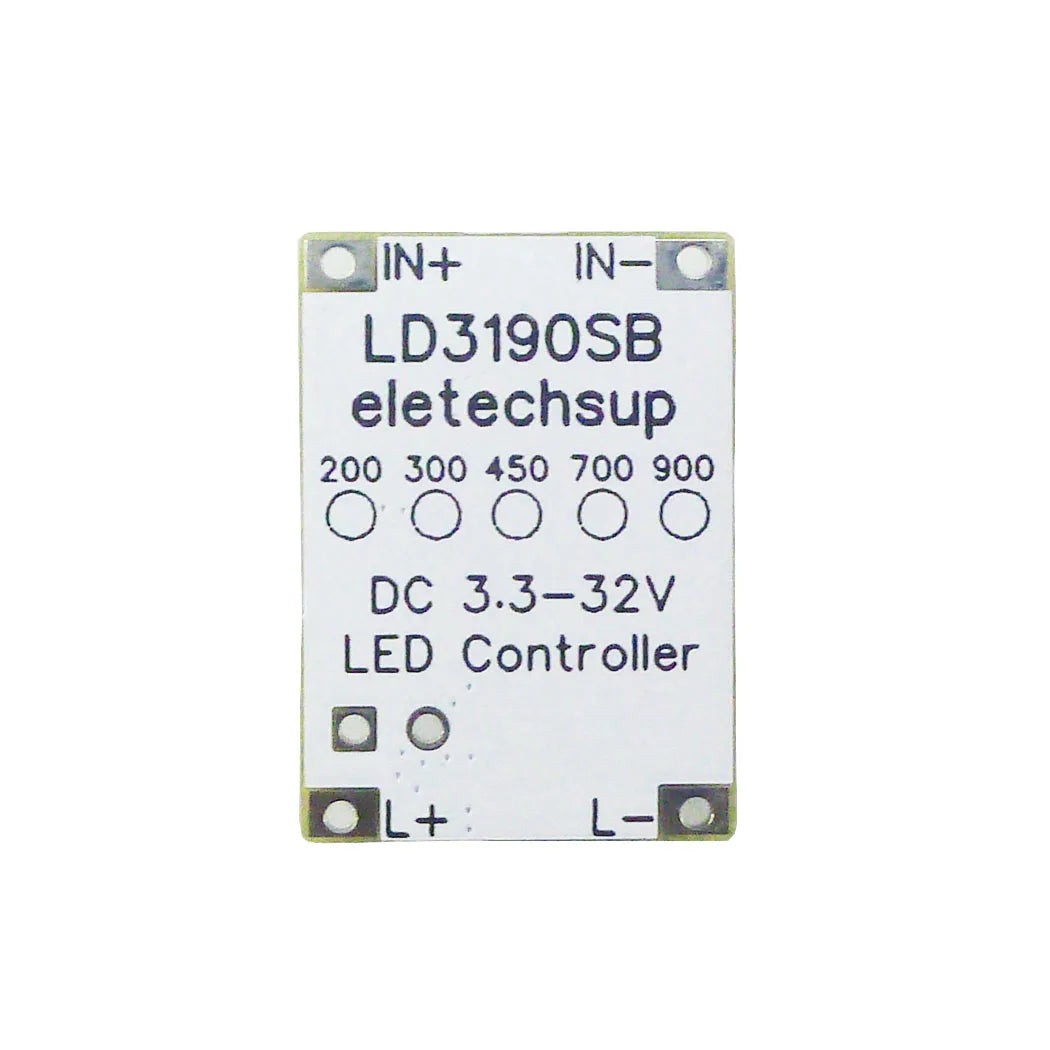 LD3190SB Multifunction DC-DC Buck Constant Current Driver DC 3.3-30V 200MA/300/450/700/900MA LED Dimmer PWM Controller Module LD3190SB