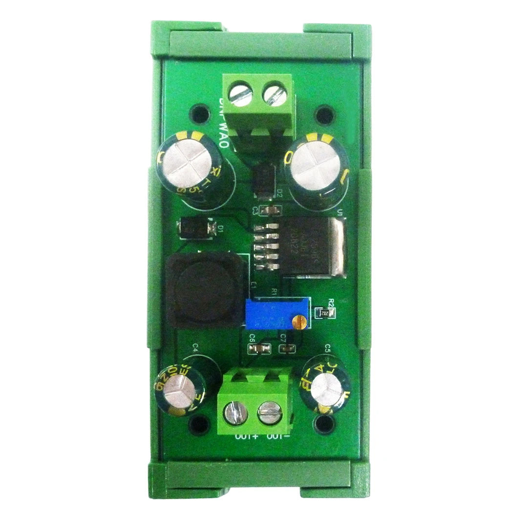 DNPWA0 3A DIN Rail Mount DC-DC Step-down Converter Voltage Regulator Module PLC DC 5-35V to 3.3V 3.7V 5V 6V 9V 12V 24V Adjustable