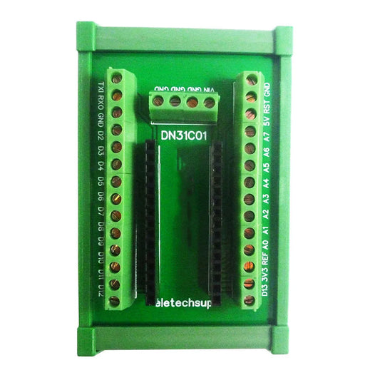 ABD1A01 DNMEGA1 DN31C01 DNPRO11 DIN Rail Mount Screw Terminal Block Adapter Module For Arduino UNO/MEGA2560/NANO/Pro mini Board