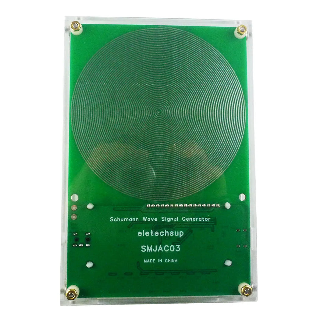 SMJAC03 With Acrylic Shell 7.83HZ 0.01H-100KH Schumann Resonance Pulse Sine Wave Generator 3.5MM Audio Frequency Saved When Power OFF