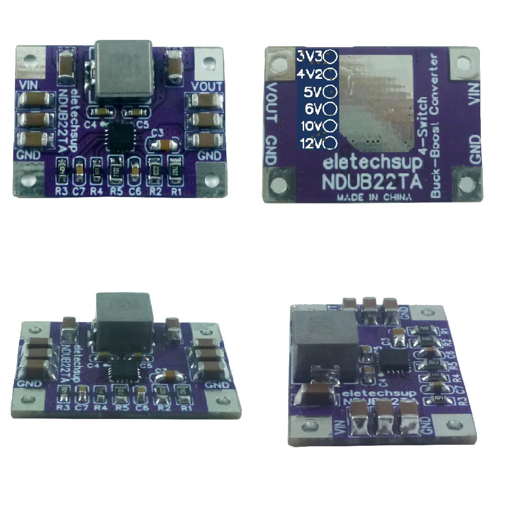 NDUB22TA 3A 3.3V 4.2V 5V 6V 10V 12V Voltage Regulator Module High-Efficiency Highly-Integrated Synchronous Buck-Boost In 3-22V