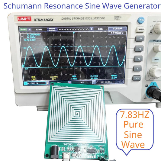 SMFDB01 Schumann resonances 7.83Hz Pure Sine Wave Ultra Low Frequency SR Signal Generator Audio Resonator for HIFI Sleep Creation