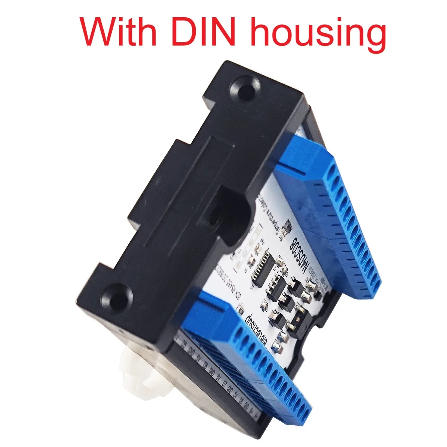 N4DSC08 8CH RS485 DS18B20 Sensor Temperature Collector Modbus Remote IO Module for PLC Paperless Recorder Thermostatic Controls