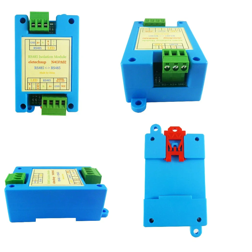 N4OPA02 Integrated Active Isolator Amplifier for RS485 Signal Repeating, 150KBPS Data Rate