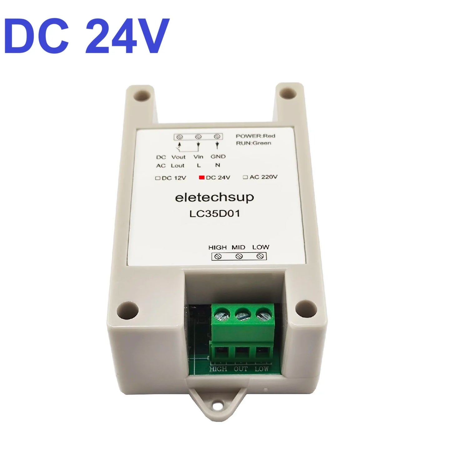 LC35D01 LCCAB01 30A Water Pump Automatic Start-Stop Controller 304 Waterproof Rust-proof Water Liquid Level Sensor Probe DC 12V 24V AC 110V 220V