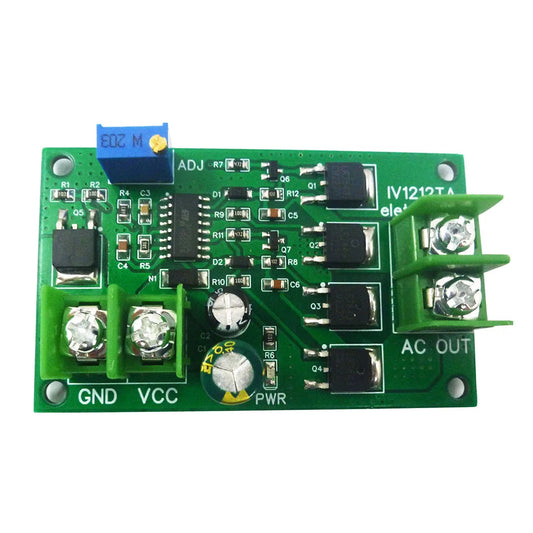 IV1212TA 200W DC 12V to AC 12V Inverter 50Hz Square Wave Signal Generator Module 12W AC 12V to 220V Power Transformer Board