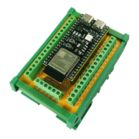 DNS3485 ESP32 S3 WiFi BLE RS485 485 BUS Expansion Board 2.4G Smart Home DIY Controller DIN Rail Module for Arduino IOT Simple PLC