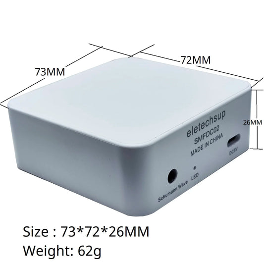 SMFDC02 7.83Hz Schumann Wave Generator - Ultra Low Frequency Pulse Generator for Precise Sleep Enhancement
