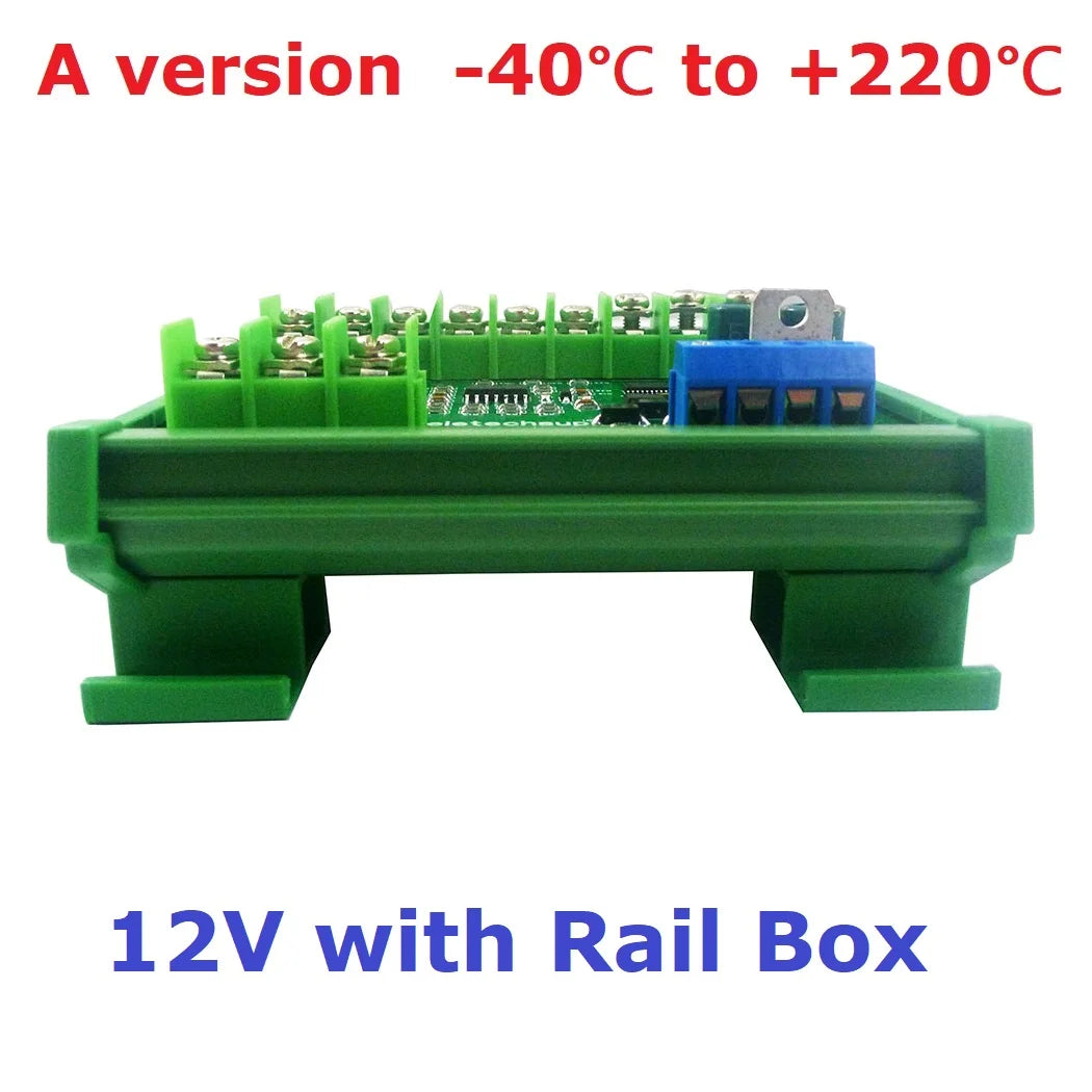 PTA8C04 4ch 500 Celsius PT100 Thermocouple RTD emperature Sensor RS485 Temperature Sensor Module Modbus RTU Board Paperless Recorder