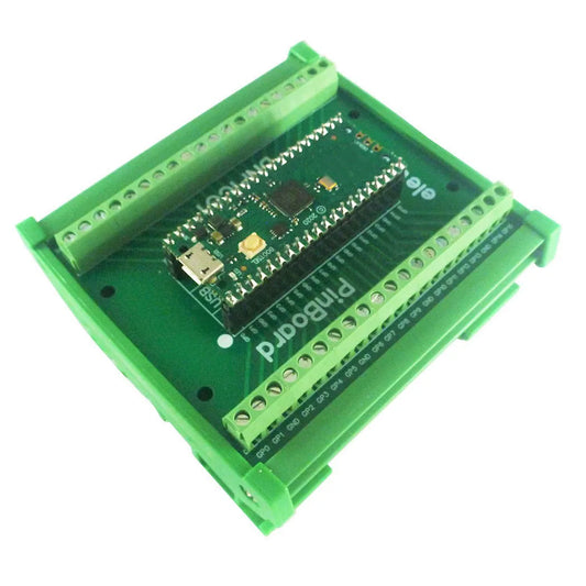 DNPIC01 DIN Rail Mounted GPIO PinBoard Screw Terminal Block Adapter Board for RasPi RPI PLC Module - Integrated Circuit