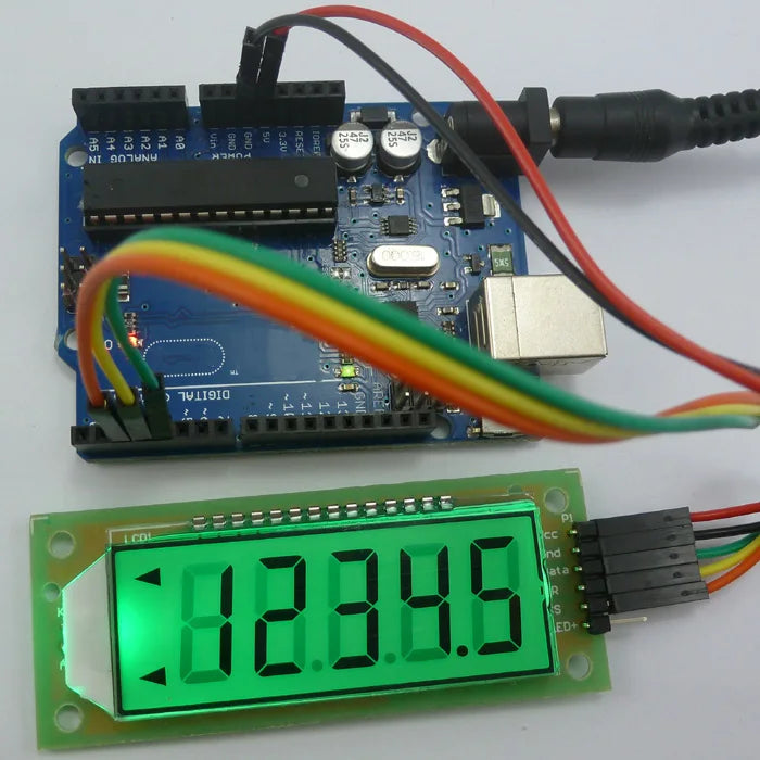 TB233 5Bit 7 segment LED starter kit SPI Digital tube LCD Display Dot matrix for AVR MEGA2560 DUE Pro mini Nano