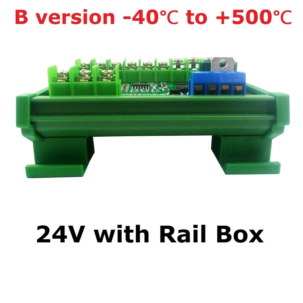PTA8C04 4ch 500 Celsius PT100 Thermocouple RTD emperature Sensor RS485 Temperature Sensor Module Modbus RTU Board Paperless Recorder