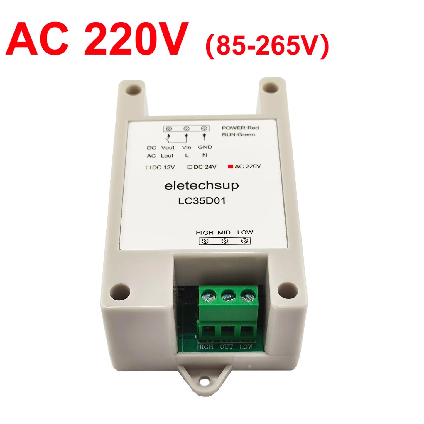 LC35D01 LCCAB01 30A Water Pump Automatic Start-Stop Controller 304 Waterproof Rust-proof Water Liquid Level Sensor Probe DC 12V 24V AC 110V 220V