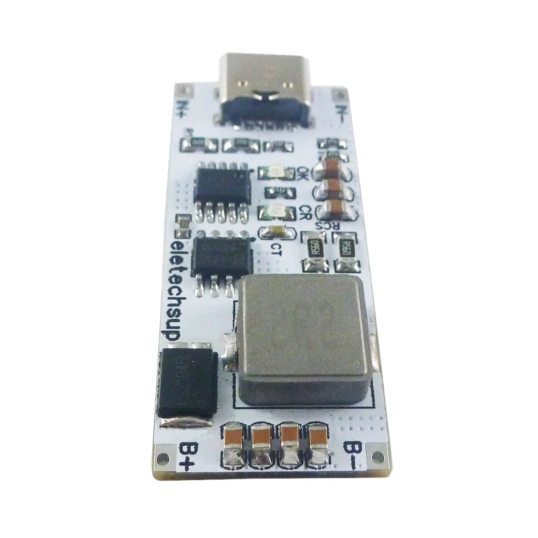 NITC16UB 2A/4A 4-12 Cell NIMH Charger Module TYPE-C DC 5V Boost BMS CC/CV NiCd for 4.8V 6V 7.2V 8.4V 9.6V 10.8V 12V 13.2V 14.4V Battery