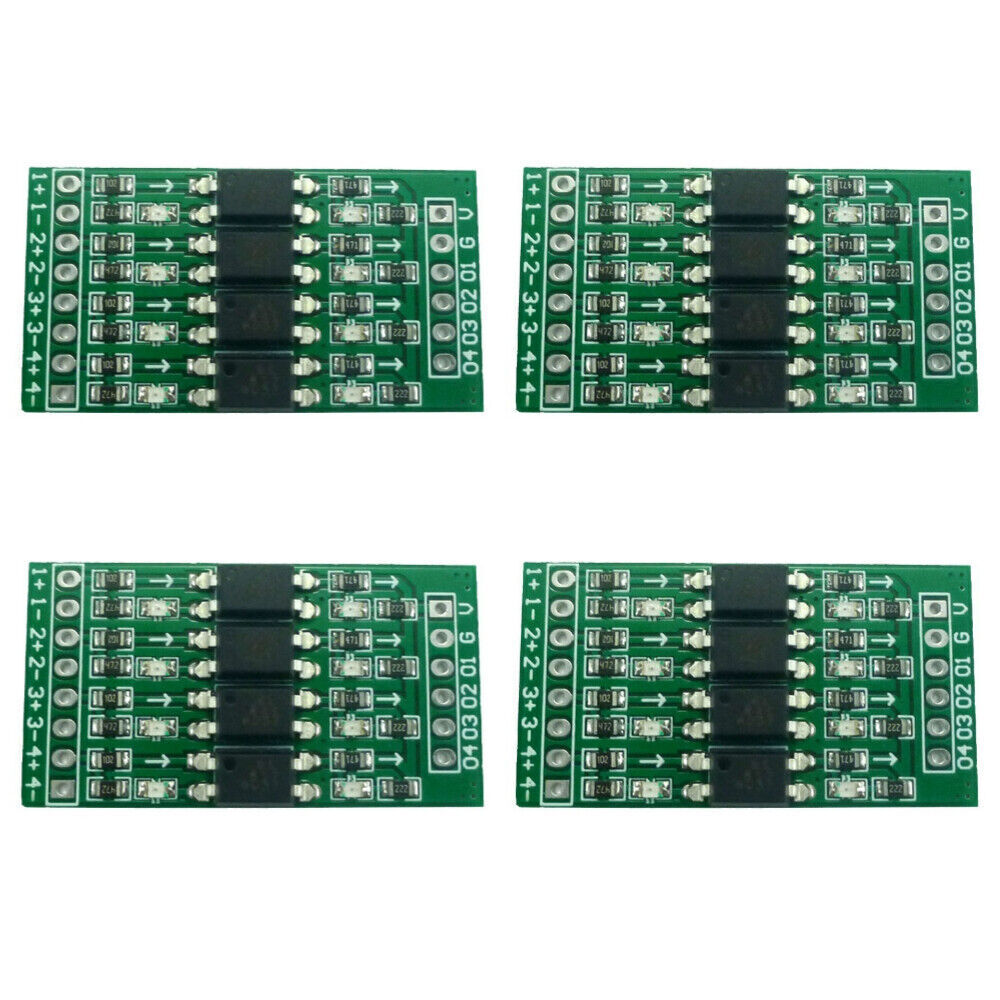 OP71A04 4 CH 12V to 3.3V Digital Logic Level Conversion Photoelectric Isolation