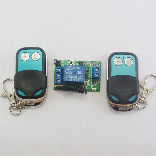 CE033B DC 5v Relay Wireless Remote Control RF Switch  + Delay Time Timer Alarm System