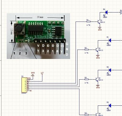 CJ018 forArduno Sample Code DIY RF Wireless Remote Control with Arduino PT2262 Encode