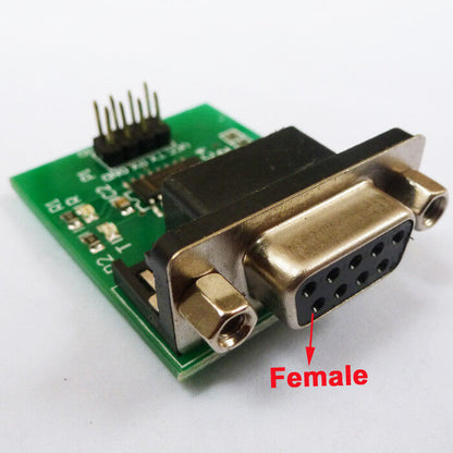 DC3.3V DC5V MAX232 RS232 To TTL COM Port Serial Kit Female DB9 to TTL