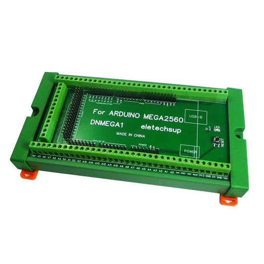 DNMEGA1 DIN Rail Mount Screw Terminal Block Adapter Module for Arduno MEGA2560 R3