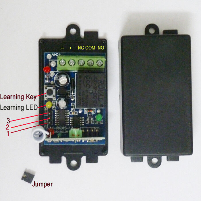 DC 12V WIRELESS Door Windown Sensor HOUSE OFFICE BURGLAR INTRUDER Anti-Enter