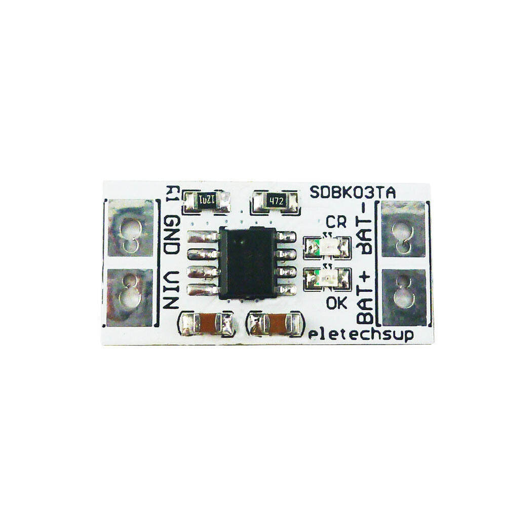 SDBK03TA 1A 3.7V Li-ion Li-Po / 3.2V LiFePO4 Battery 4.2V 3.6V Charger MPPT Solar Control