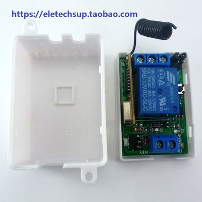 CE033A DC 12V 433MHz Relay Wireless RF Switch On/off Switch + Delay Time Timer