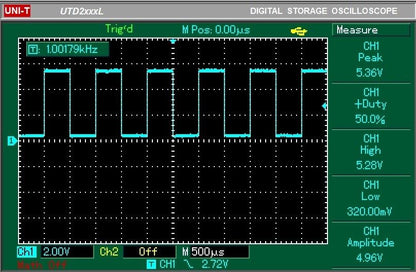 TB350 0.02Hz-10Mhz Adjustable Square Wave Pulse Signal generator replace NE555 DDS MCU