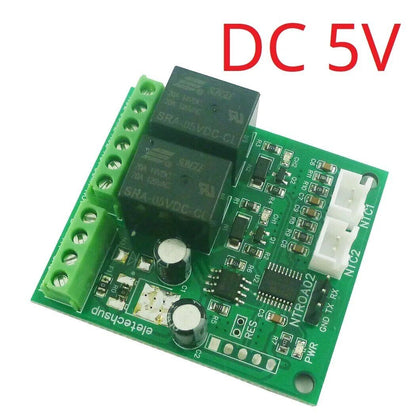 NTROA02 2AI-2DO NTC Relay RS485 RS232(TTL) AnalogTemperature Input Relay Output NTROA02