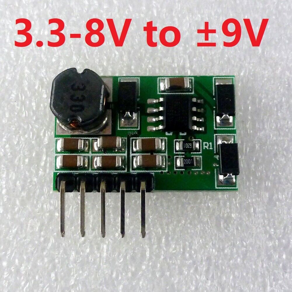 DD1718PA +-5V 6V 9V 12V 15V 24V Positive & Negative Dual DC DC Step-up Boost Converter