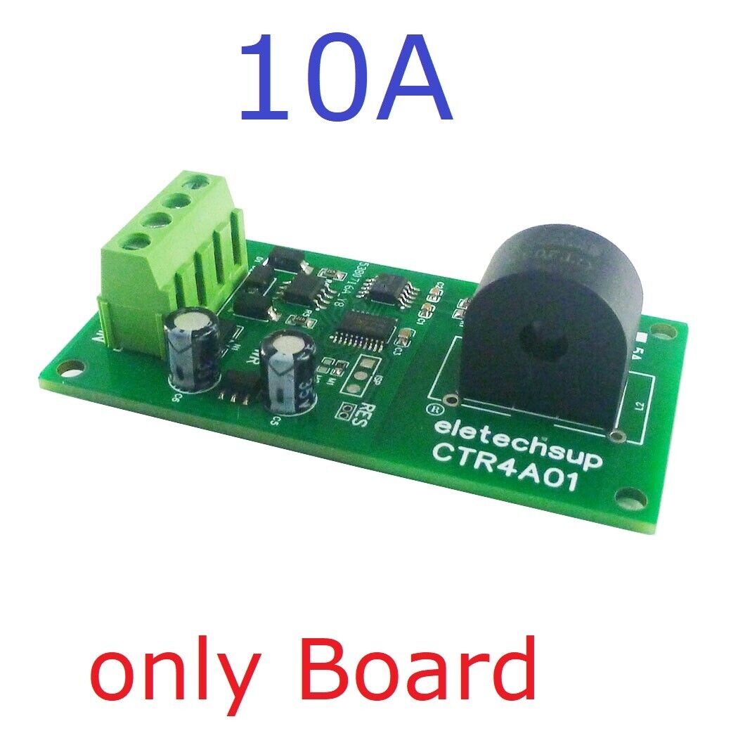 CTR4A01 5-20A 220V 60HZ RS485 Current Collector Ammeter MODBUS PLC AC Transformer Meter