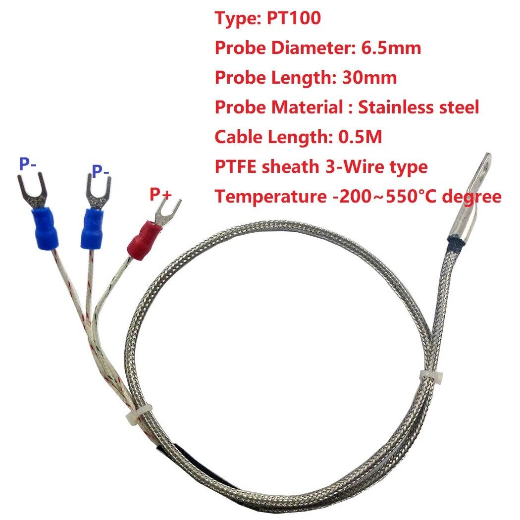 PTA9B01 -20-400 Celsius PT100 Thermocouple RS485 Modbus Rtu Temperature Detector Tester