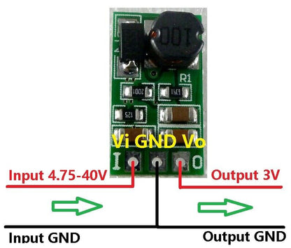DD4012SA 5W 7-40V to 3-12V  DC DC Buck Converter Module Step-Down Voltage regulator