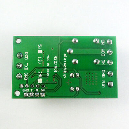 R227A01  2 IN 1 RS232 & TTL232 Serial Port Relay PC USB MCU PLC UART Switch Module Board
