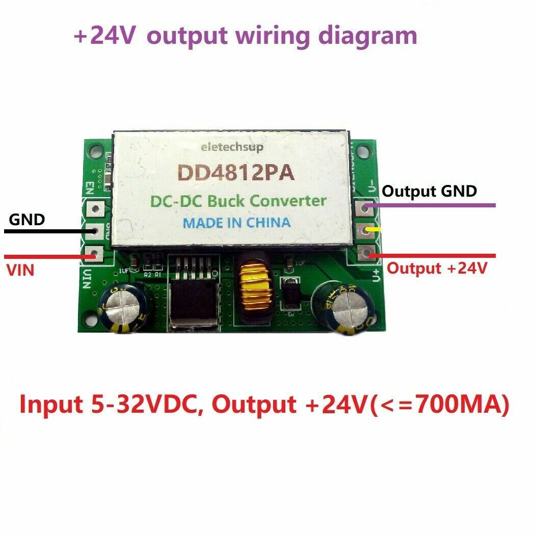 DIEN36PA  Dual Isolated Power DC DC Boost-Buck Converter 5-32V to +-12V 15V