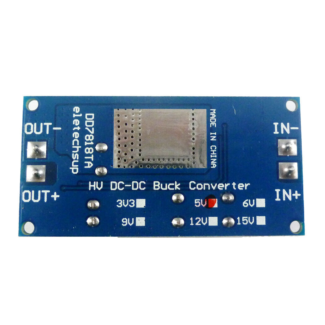 DD7818TA 2.1A HV DC-DC Converter Buck Module EBike 8-80V 48V 64V to 3.3V 5V 6V 9V 12V 15V