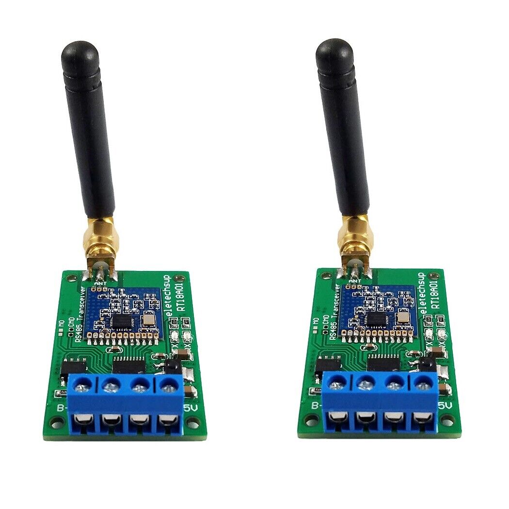 RT18A01 2x RS485 Master-slave Network Transceiver Wireless Repeater FSK 433M 868M Uhf FR
