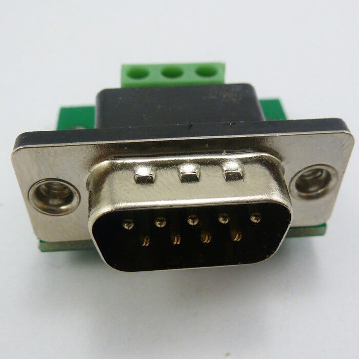 RS232 Adapter DB9 Male to 3Pin RXD TXD GND UART Serial Port  to Cable Terminal