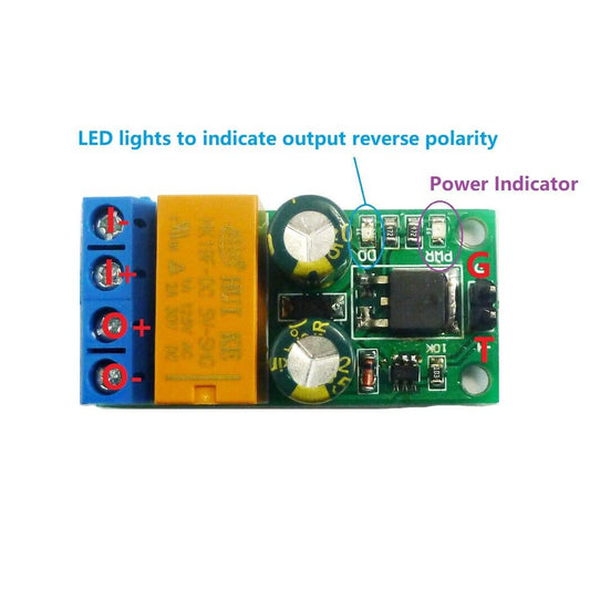 DR55B01 DC 5-24V 2A Self-locking bistable Reverse Polarity Switch Controller Relay Board