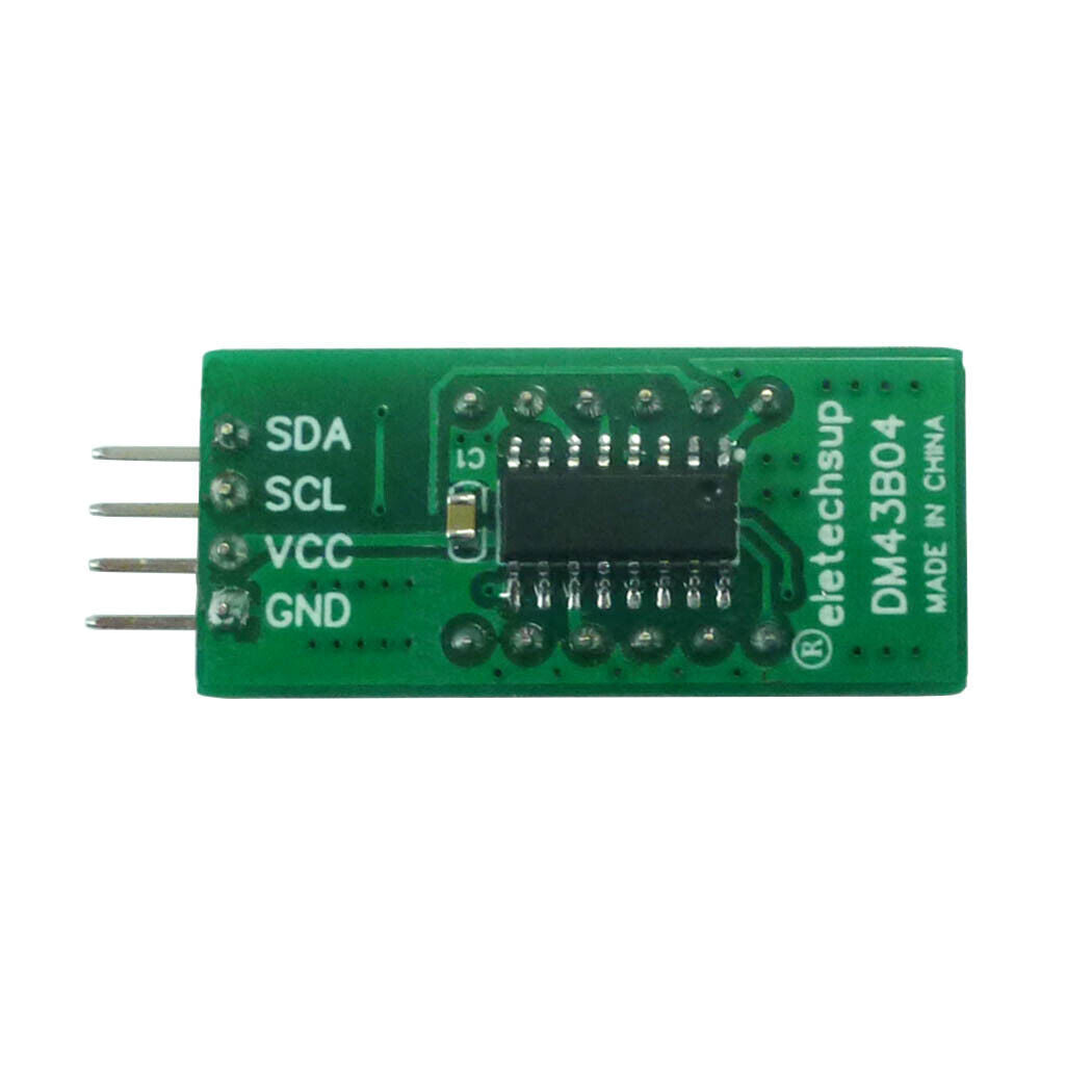DM43B04 4 Digit 7-Seg I2C LED Display IIC Digital Tube for Arduno DIY Kit MEGA25