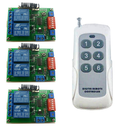 CE029A 433Hz 12V Wireless Remote Control RF Adjustable Delay timer Relay Switch Module