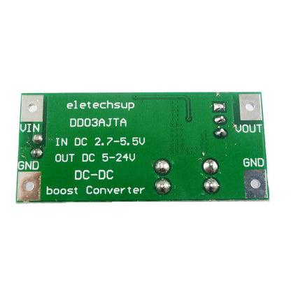 DD03AJTA 6A DC 3.3V 3.7V to 5V 6V 9V 12V 15V 24V DC-DC Boost Converter Module LED IP PTZ