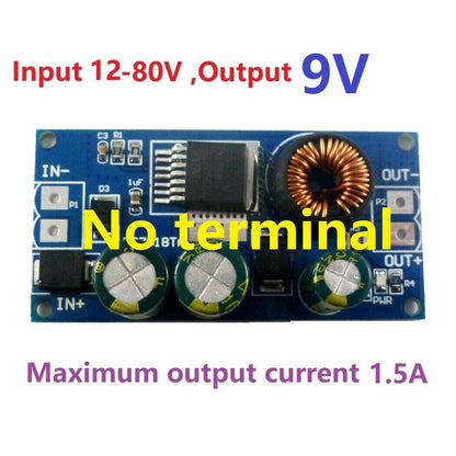 DD7818TA 2.1A HV DC-DC Converter Buck Module EBike 8-80V 48V 64V to 3.3V 5V 6V 9V 12V 15V