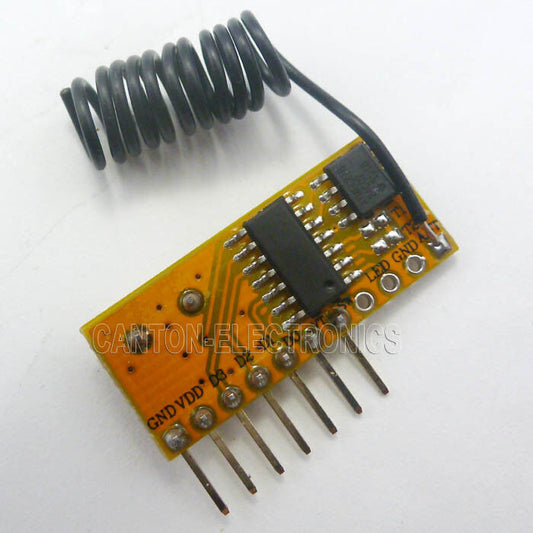 CE006 433MHz 4ch EV1527 PT2262 Decode Module RF Receiver for Arduno Plug-in DUE