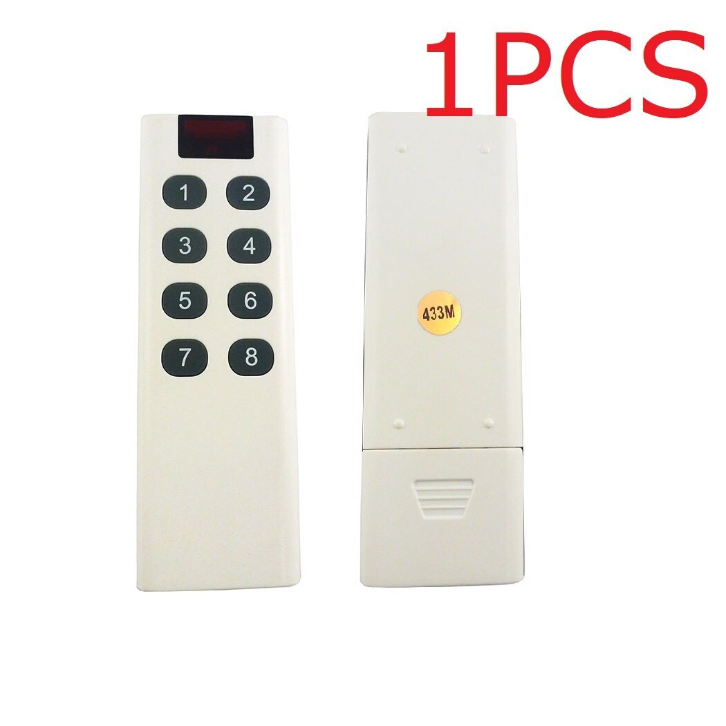 RF15B04 8 Button RF Wireless Remote Control Low Consumption 117dBm 4 Channels Decoder
