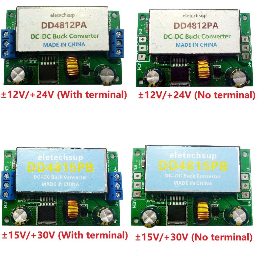 DIEN36PA  Dual Isolated Power DC DC Boost-Buck Converter 5-32V to +-12V 15V