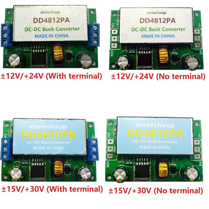 DIEN36PA  Dual Isolated Power DC DC Boost-Buck Converter 5-32V to +-12V 15V