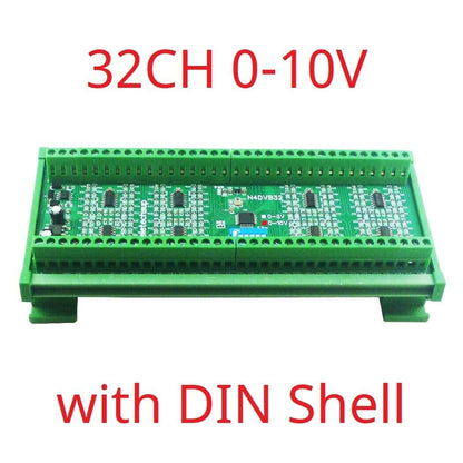 N4DVB32 32-AI RS485 Differential Voltage Collector Modbus RTU 0-5V 0-10V Analog Input AD